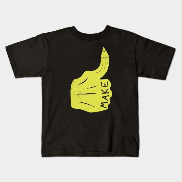 Handmade Kids T-Shirt by dylmor